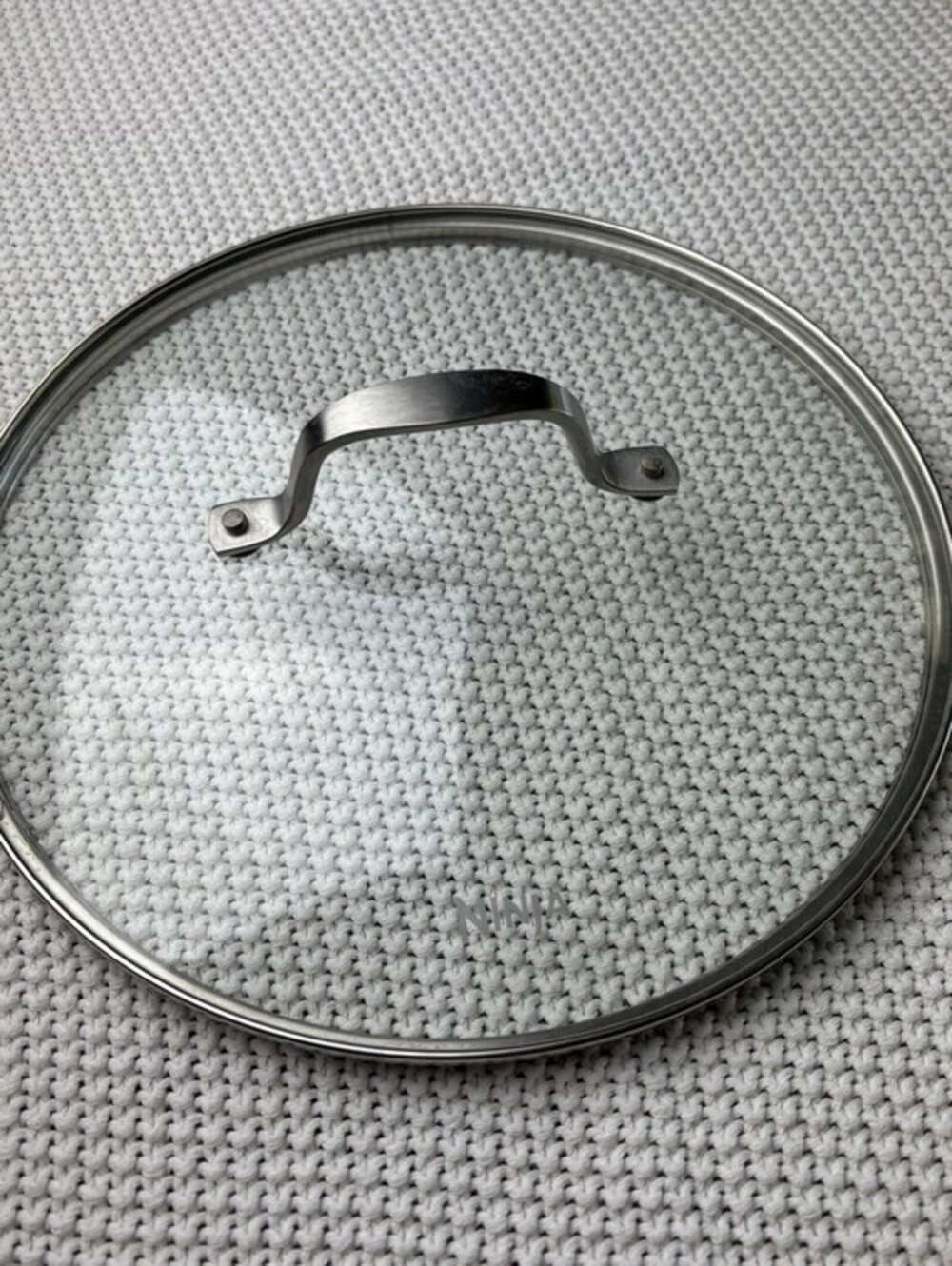 Ninja 10" inch Inside Diameter Glass Lid Replacement With Handle